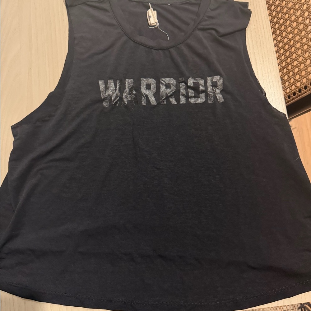 Spiritual Gangster Black Warrior Tank Top size medium